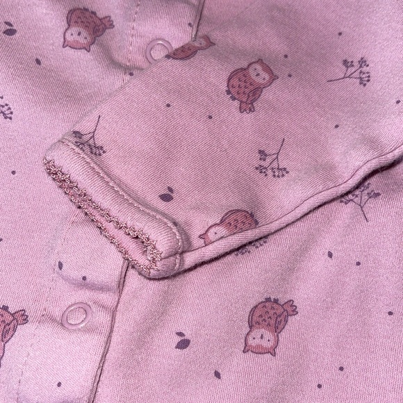 3 For $12 Baby Girl Child Of Mine Footies - Picture 7 of 11